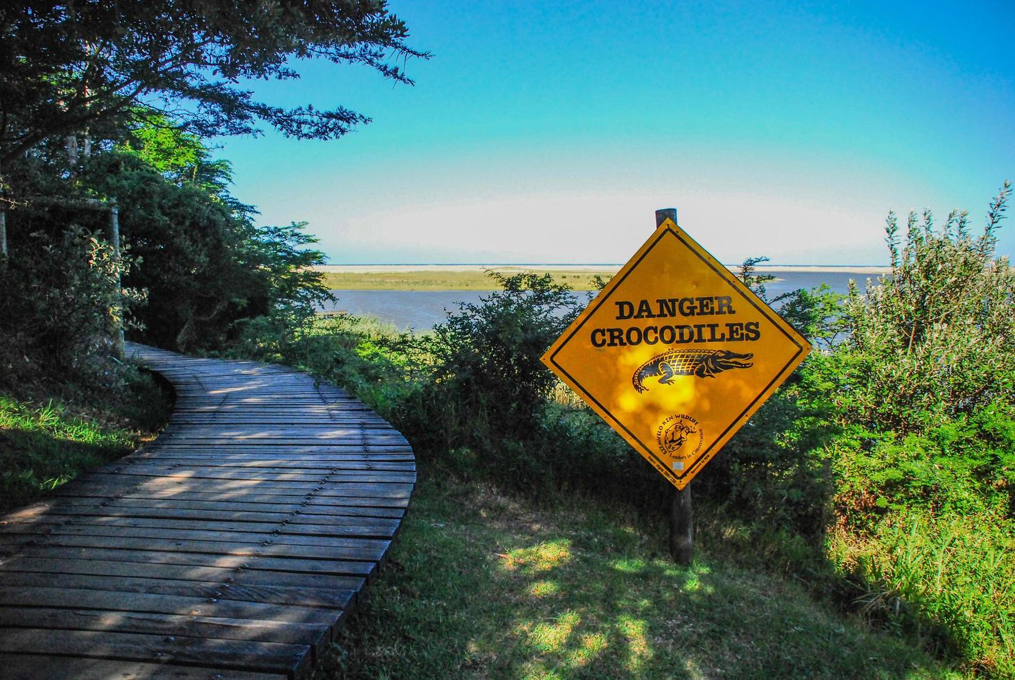 Danger Crocodiles, Africa photo