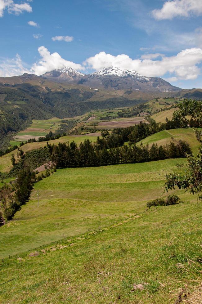 The Ilinizas volcano photo