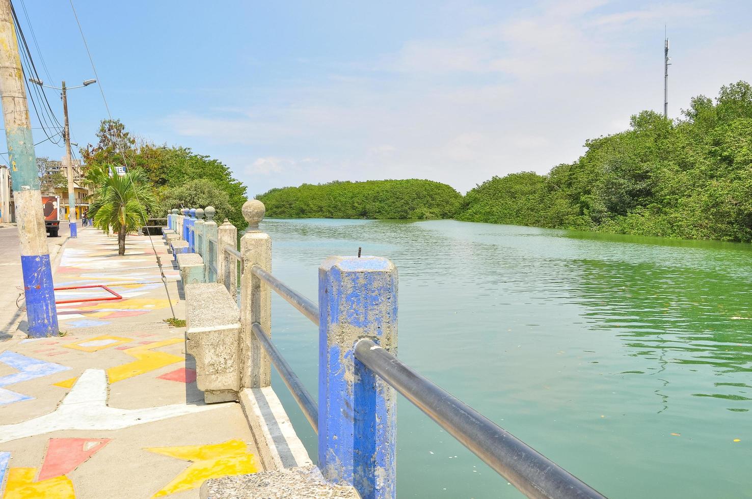 River walk, Esmeraldas, Ecuador photo