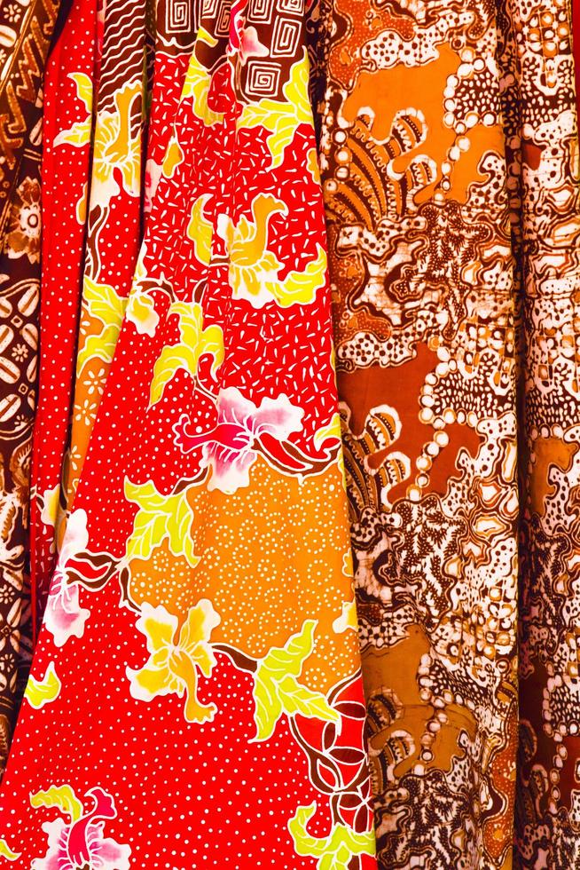 Java 2021,Local Batik motifs from the Probolinggo area, East Java, Indonesia photo