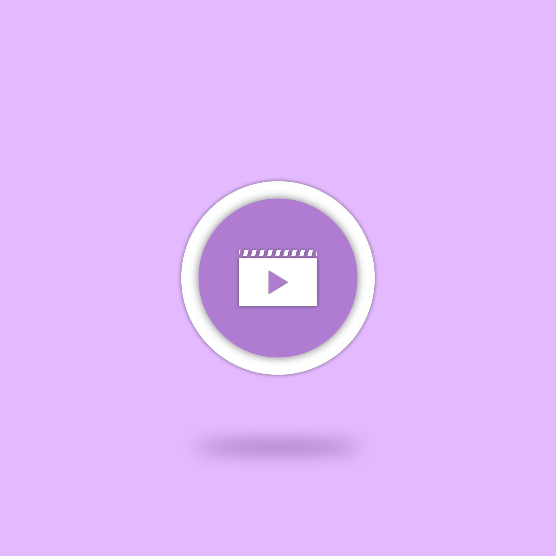 Video app icon vector illustration 4532260 Vector Art at Vecteezy