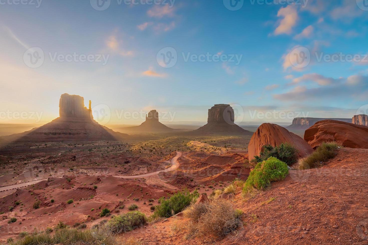 paisaje de Monument Valley en Arizona, EE. foto