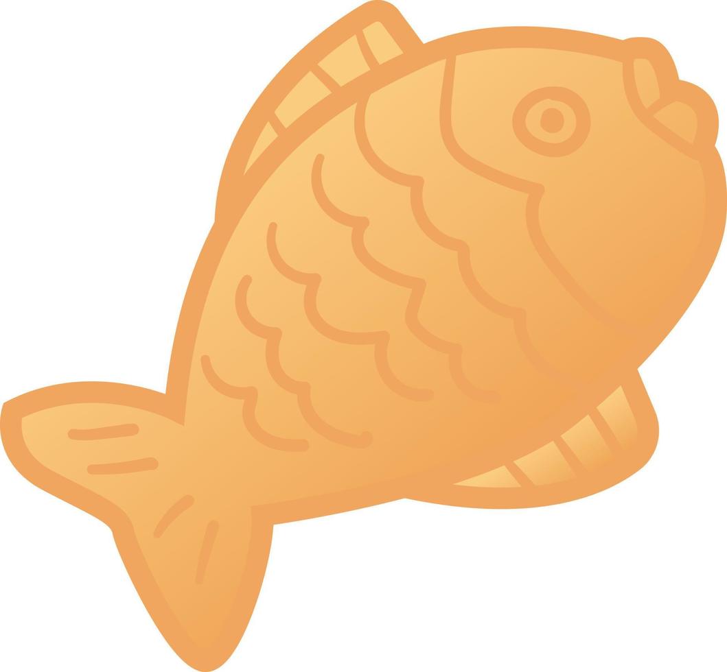 Japanese Summer Festival Element Dorayaki vector