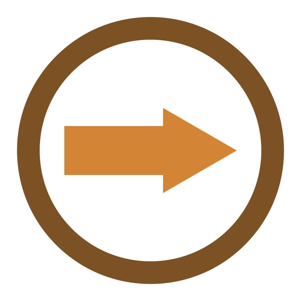 Arrow on white background vector