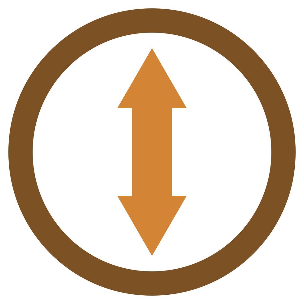 Arrow on white background vector