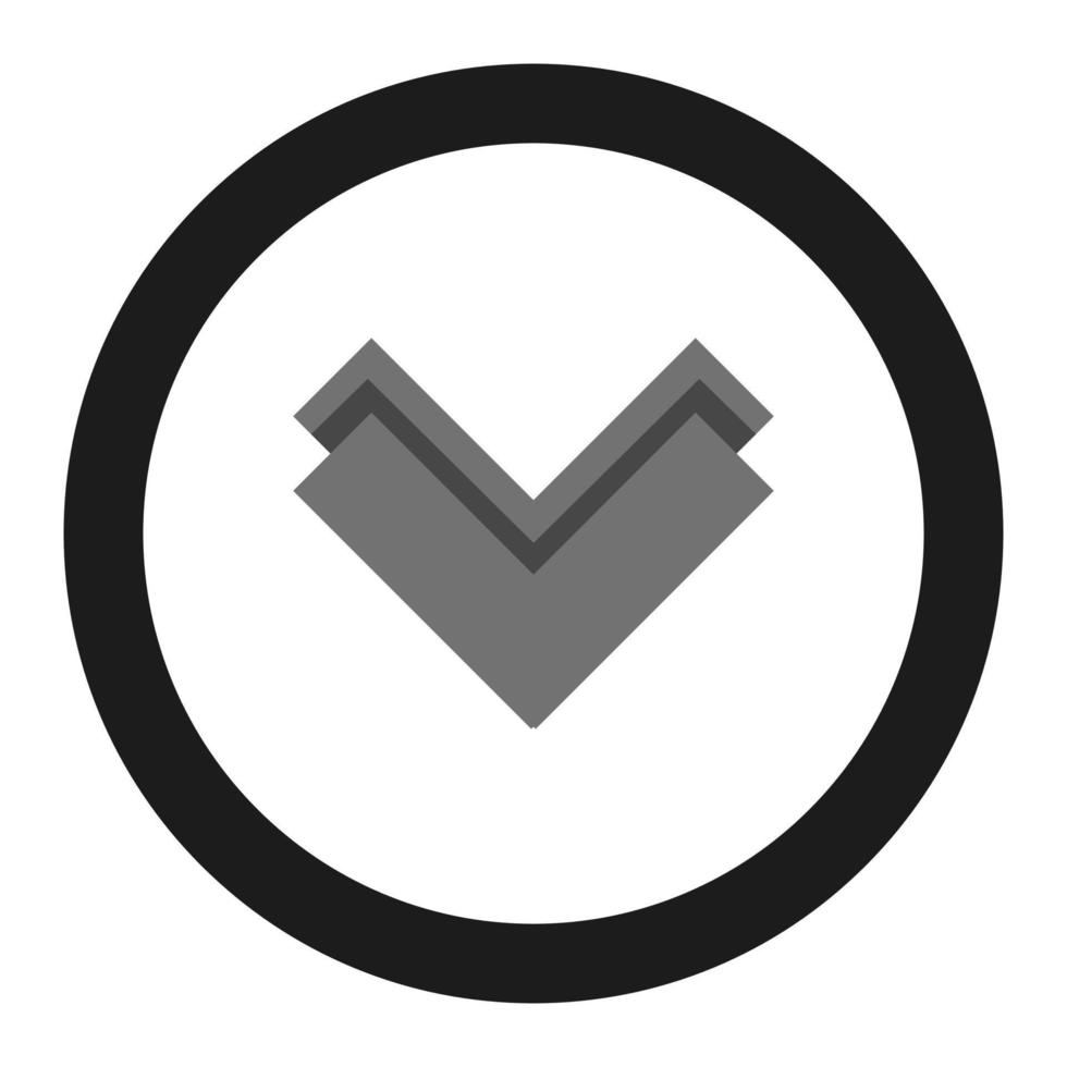 Arrow on white background vector
