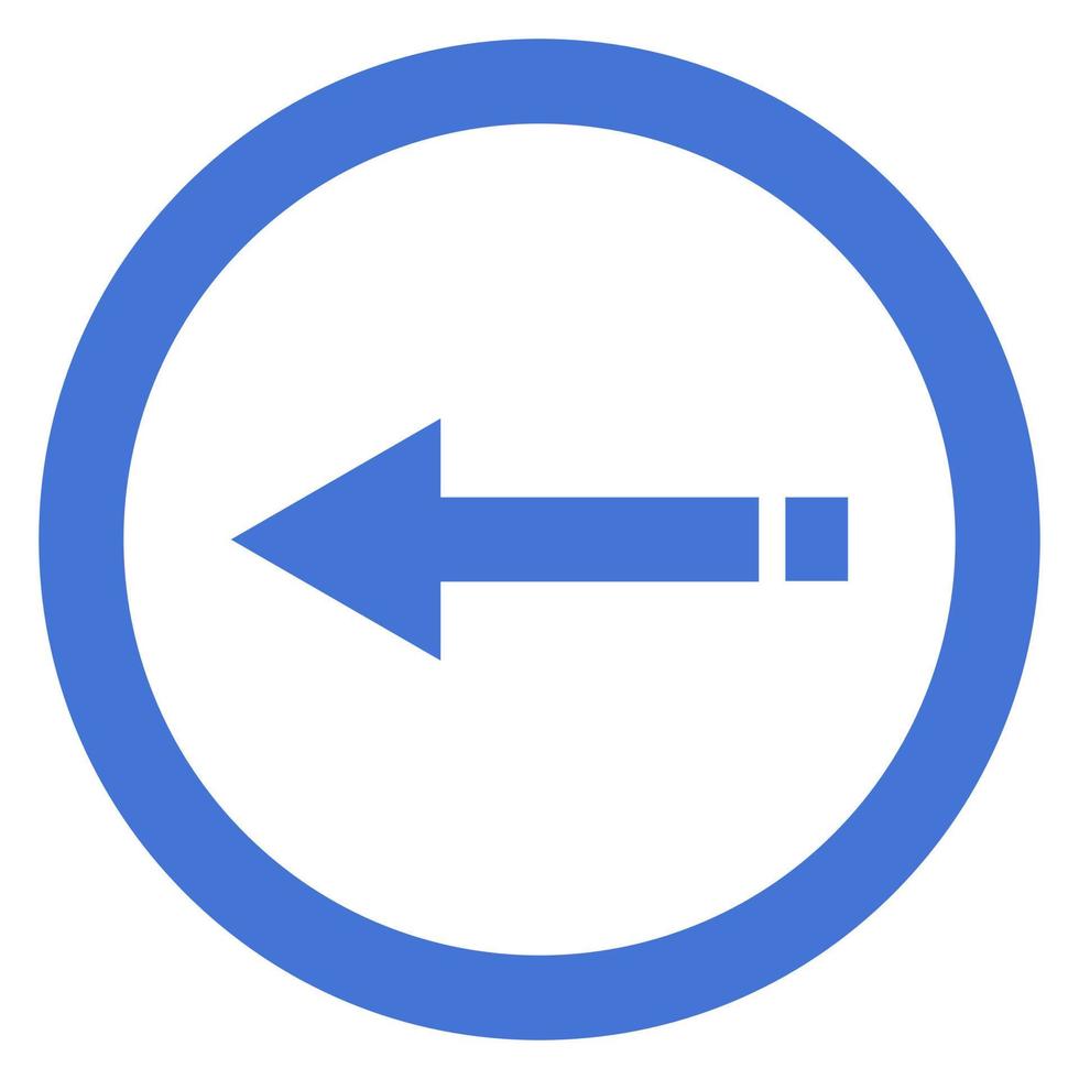 Arrow on white background vector