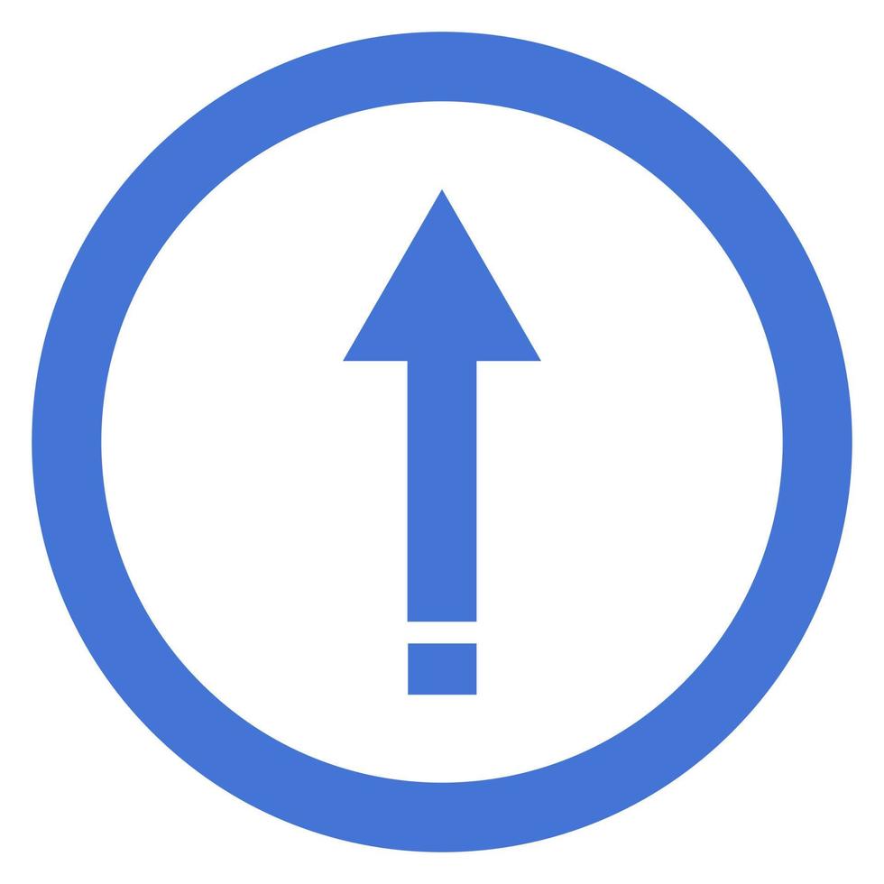 Arrow on white background vector