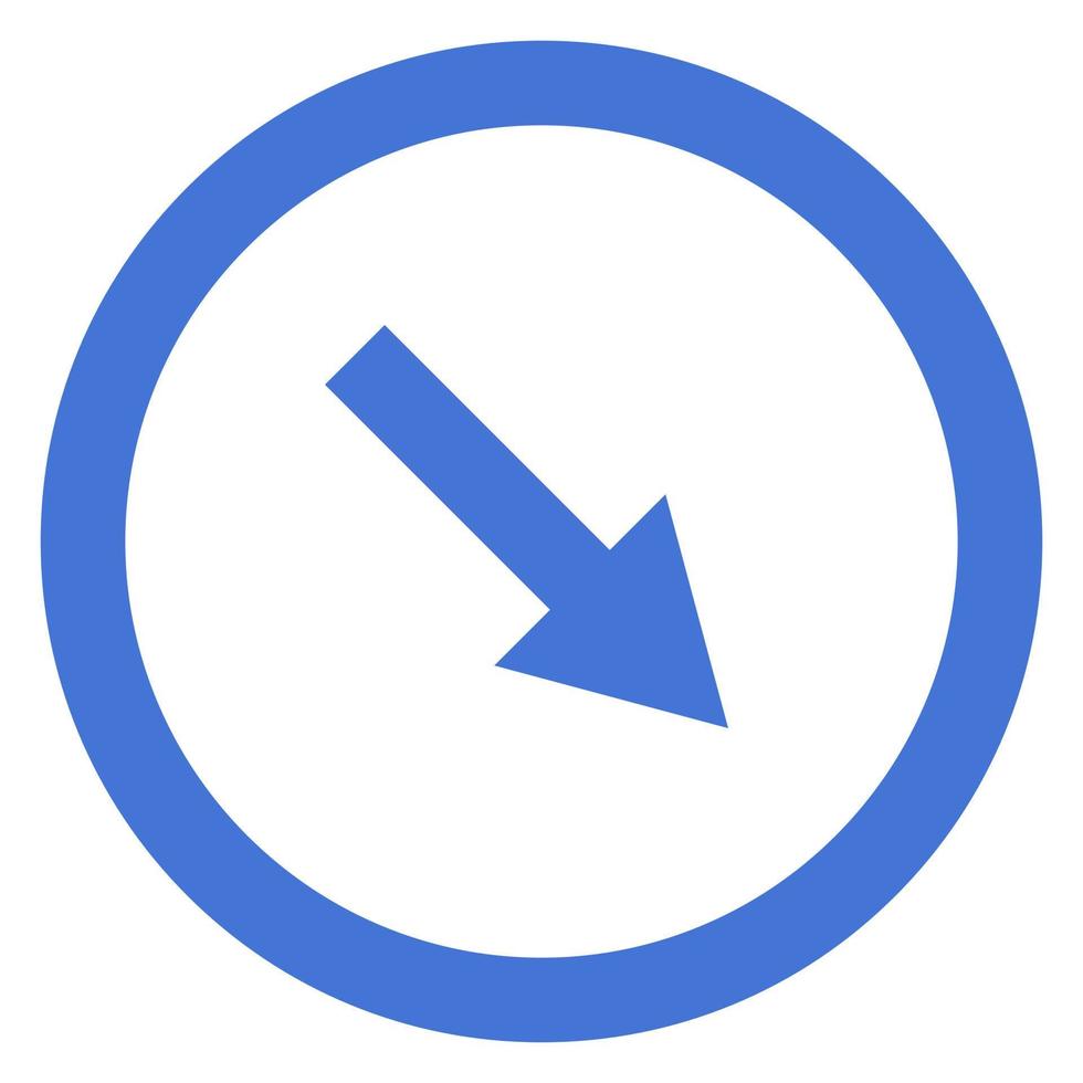 Arrow on white background vector