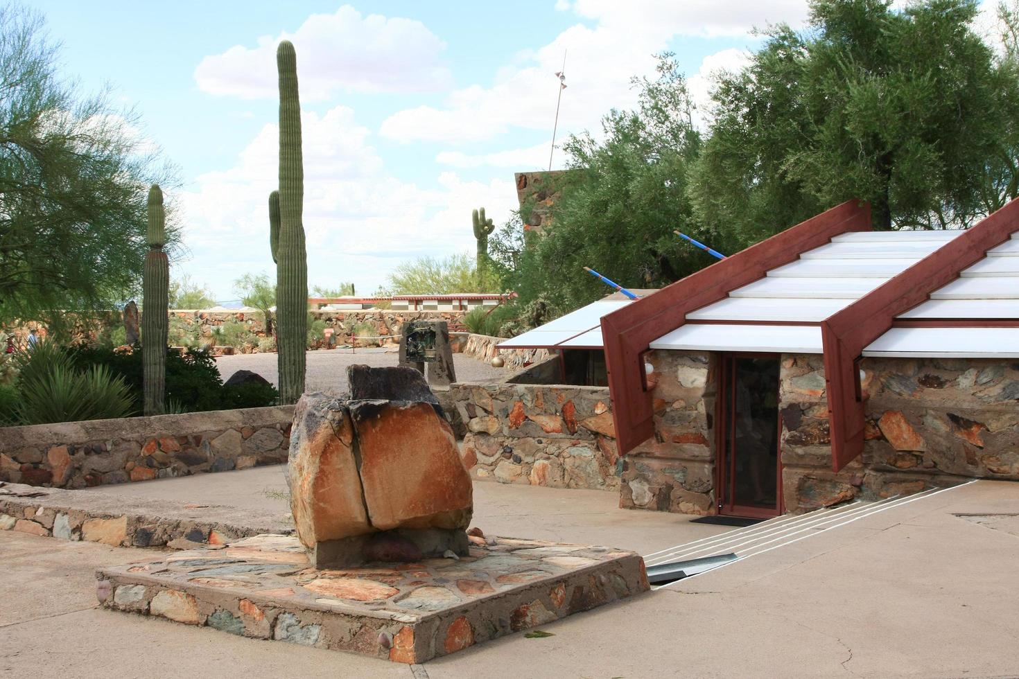 Scottsdale Arizona August 30 2008 Frank Lloyd Wrights home in Scottsdale, Az known as Taliesin West photo