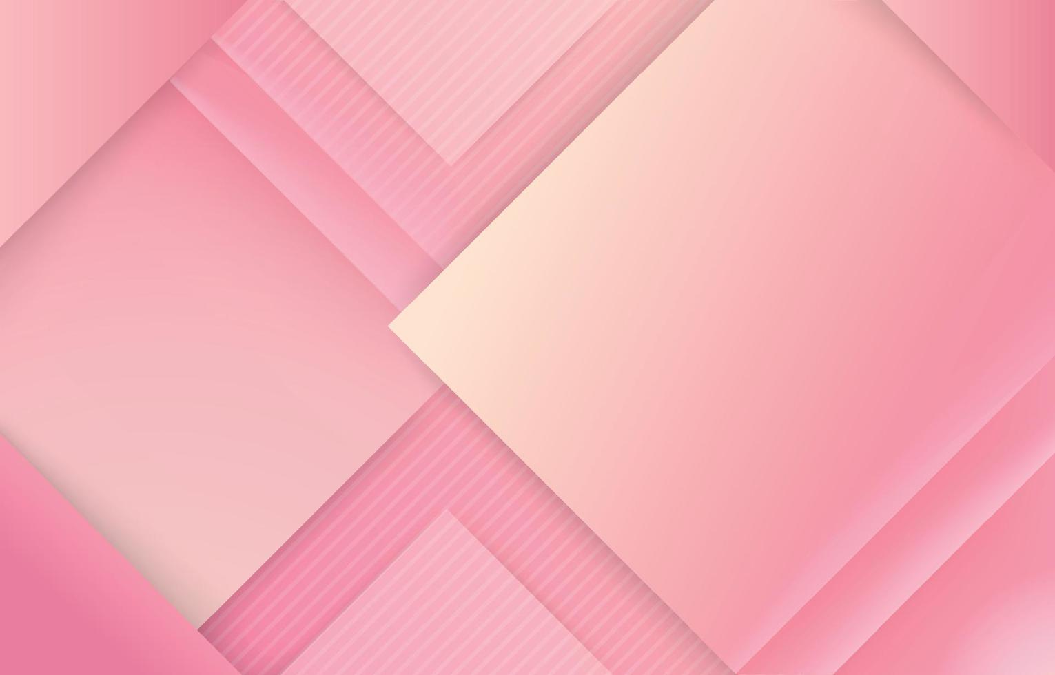 fondo rosa geométrico abstracto vector