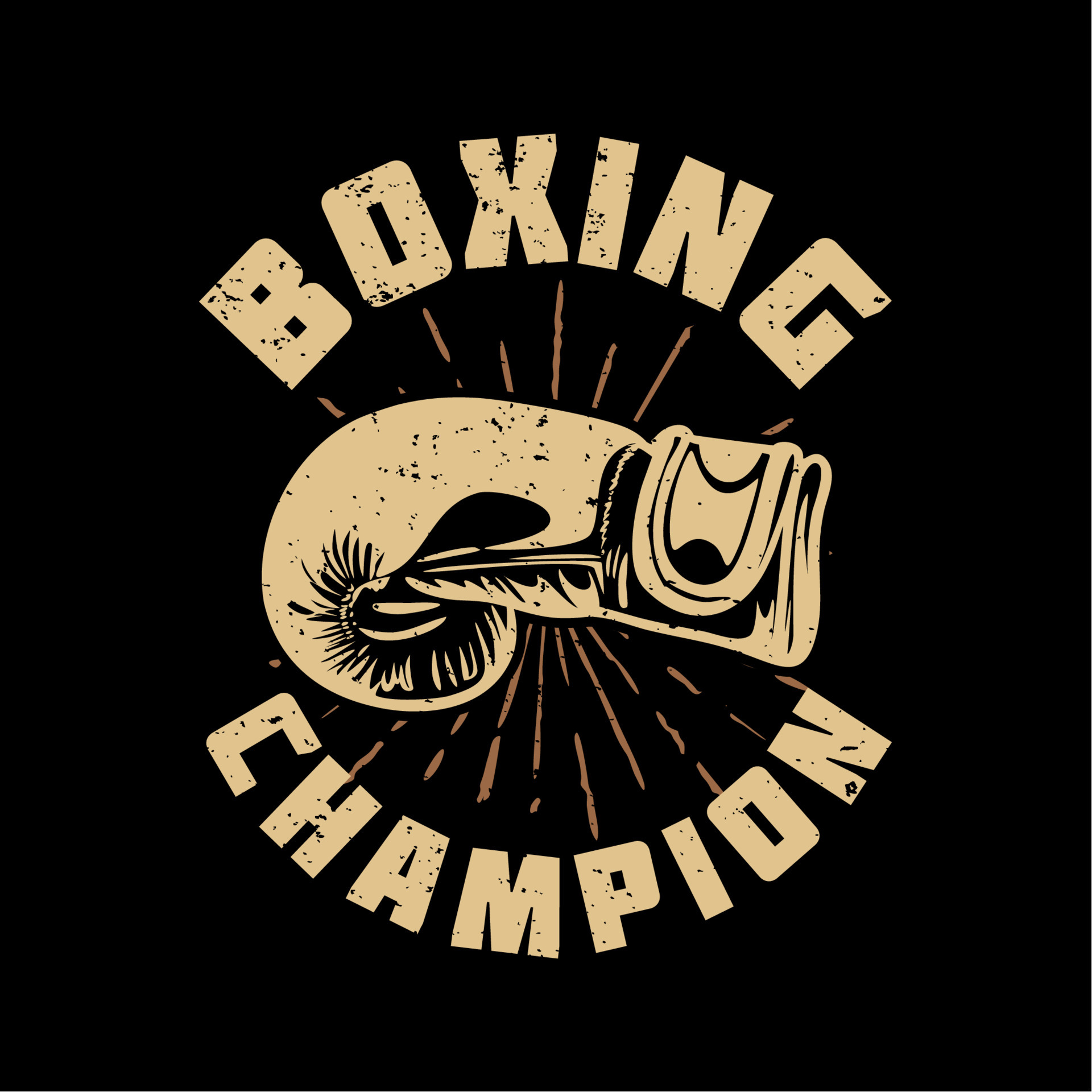 boxeo, campeón de boxeo: diseño de camisetas de boxeo para los amantes del  boxeo. plantilla de diseño de camiseta de vector de tipografía para  imprimir. 15237744 Vector en Vecteezy