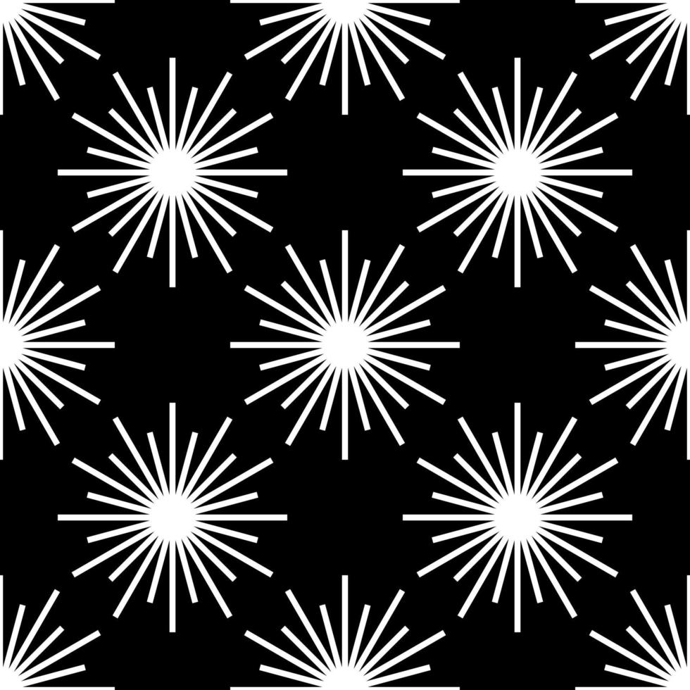 snowflake pattern seamless background. christmas new year fireworks vector