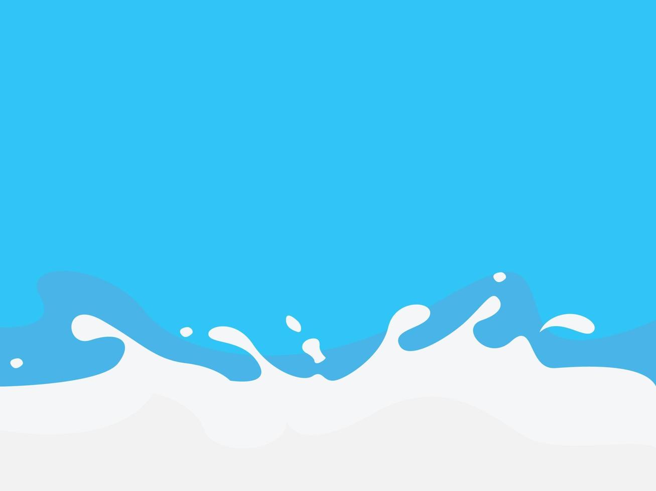Splashing milk, milk background, design template of milk vector
