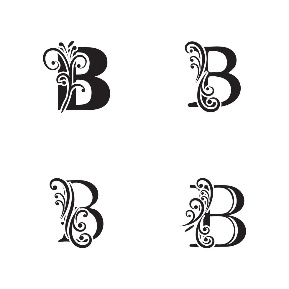 creative Letter B Logo Template vector icon design