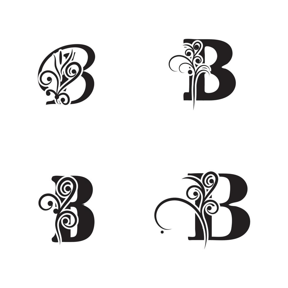 creative Letter B Logo Template vector icon design