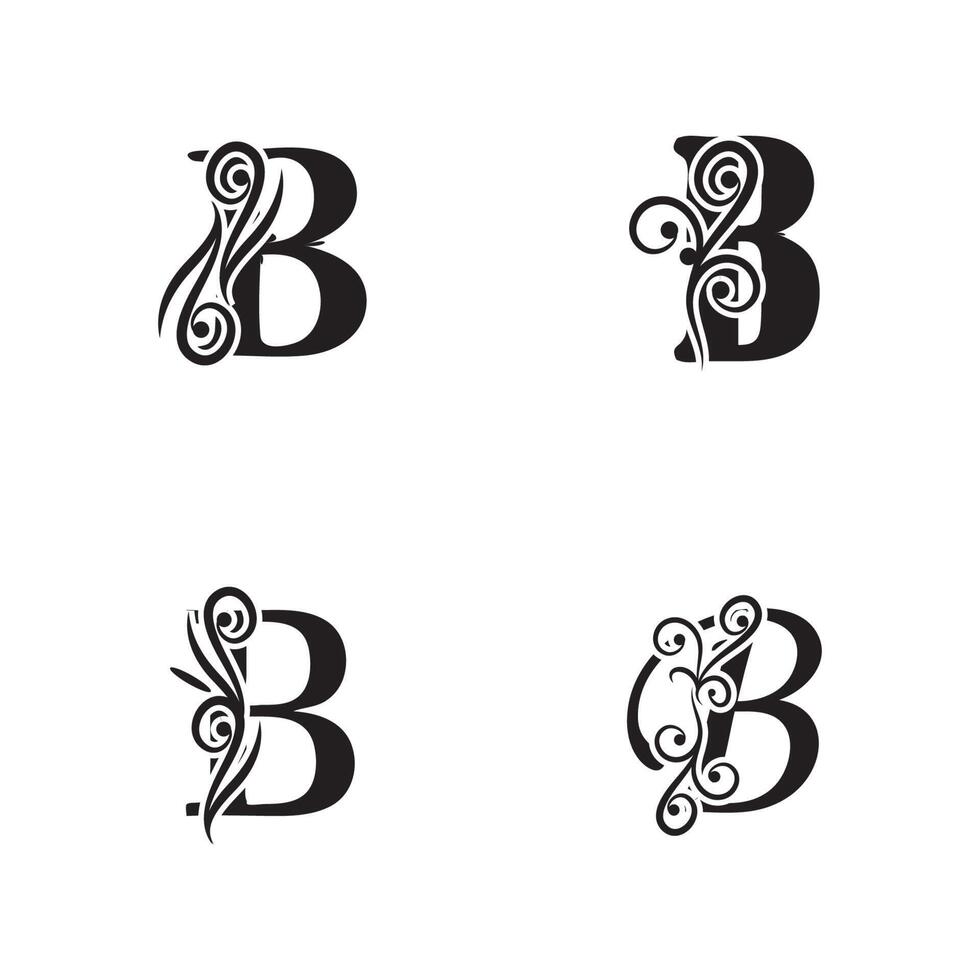 creative letter b logo template vector icon design 4542324 vector art at vecteezy