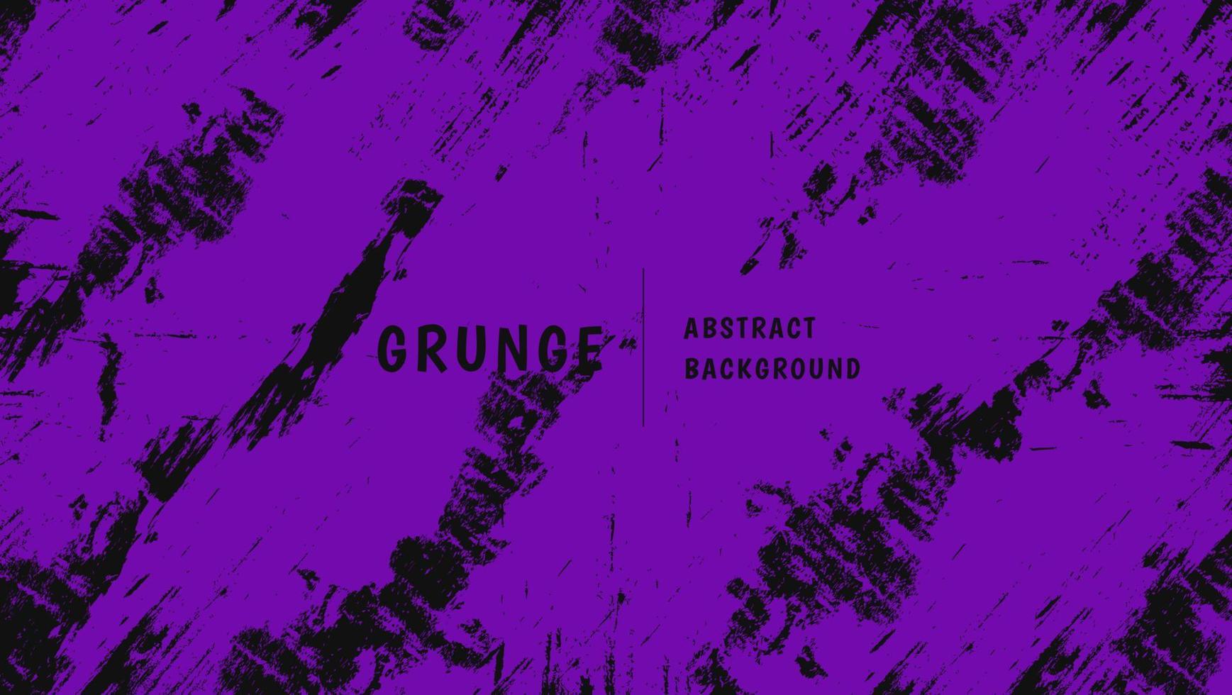 Abstract Purple Chaos Grunge Texture In Black Background Design vector