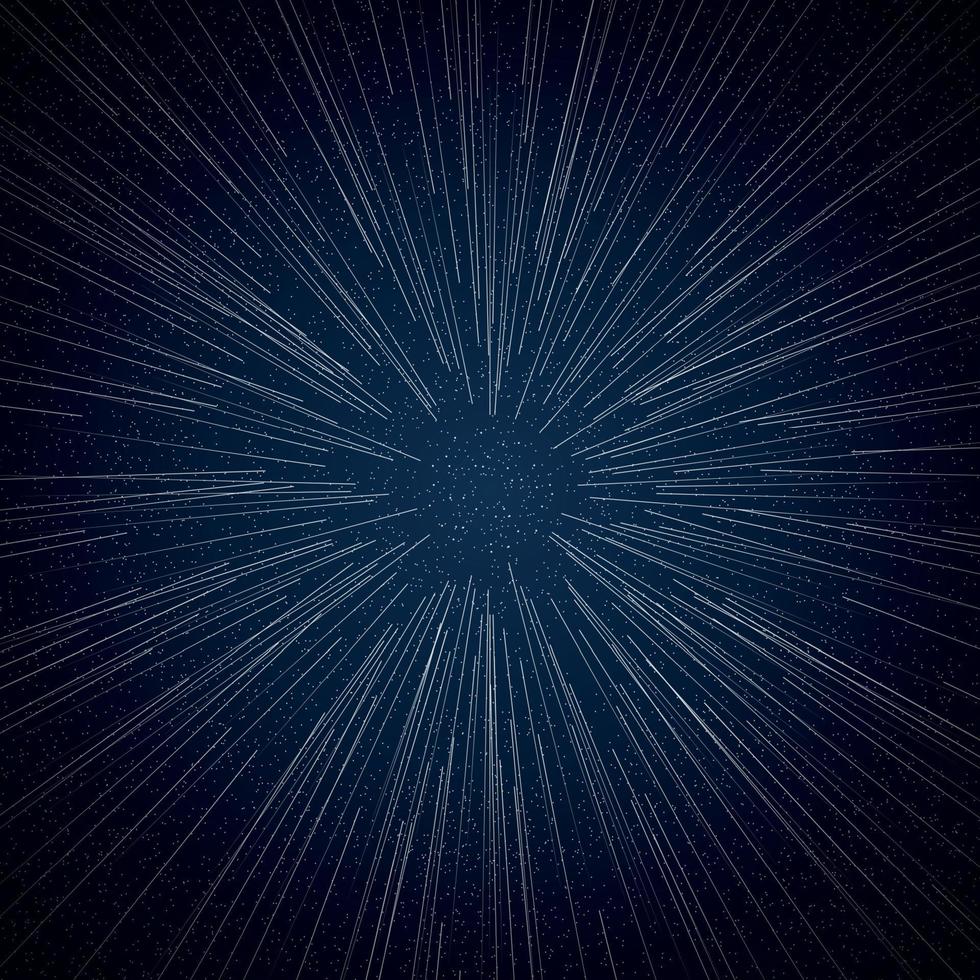 Black and White Abstract Psychedelic Art Background. Vector Illustration.