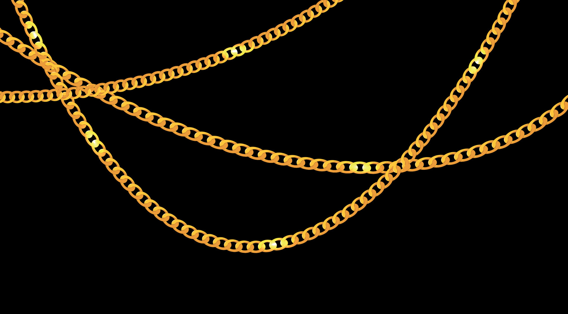 Abstract Gold Chain Background Vector Illustration 4544187 Vector Art