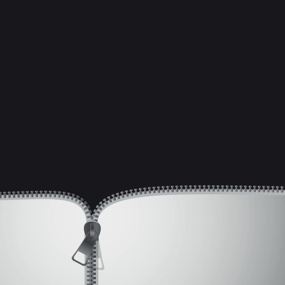 Abstract Background with Zipper Vector Illustration