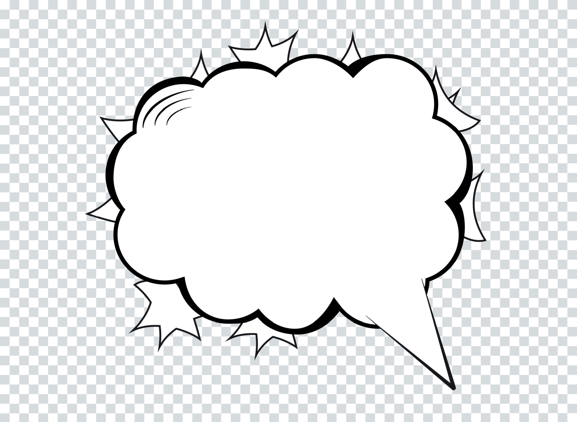 speech bubble animation