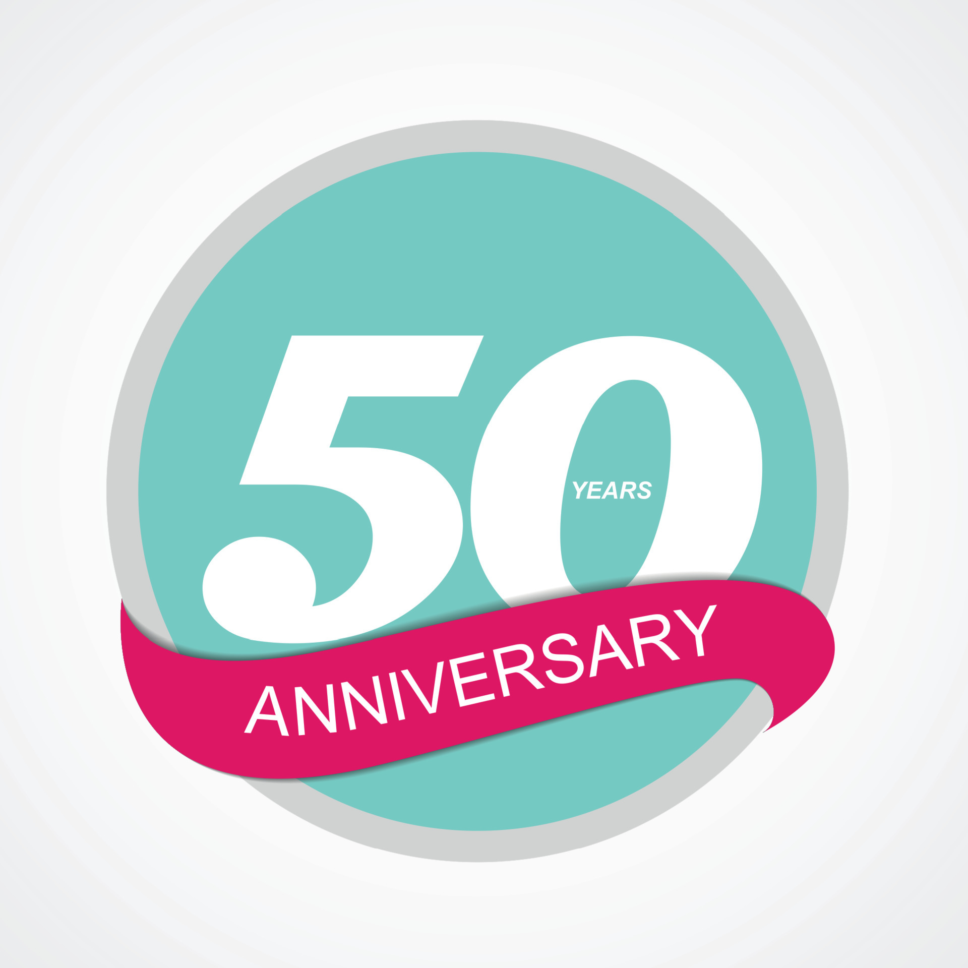 Template Logo 50 Anniversary Vector Illustration 4544492 Vector Art at ...