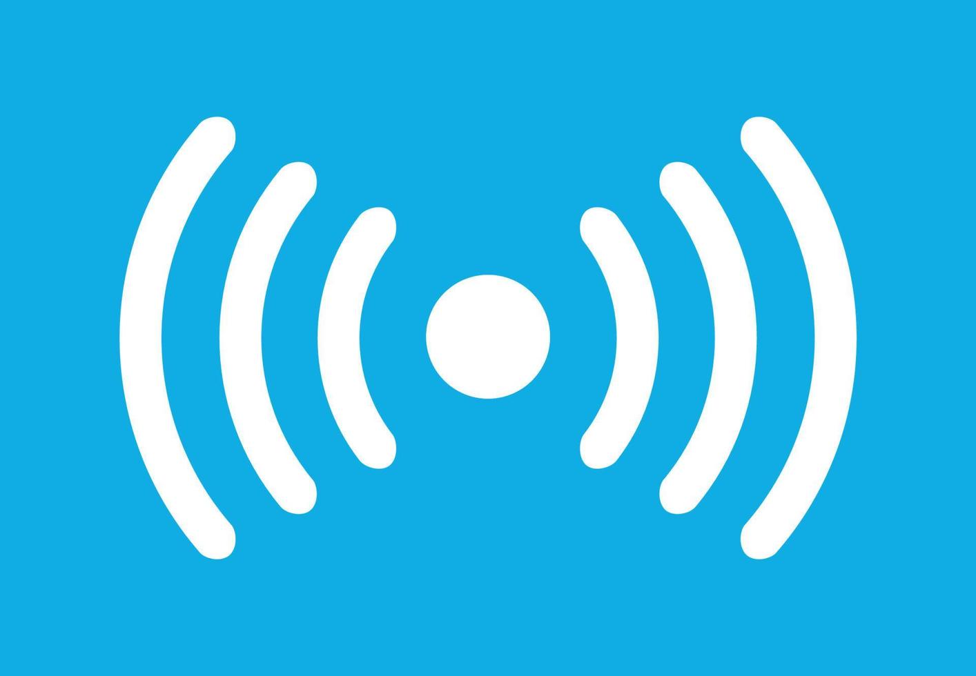 Wi-Fi Transmission of Data. Vector Illustration.