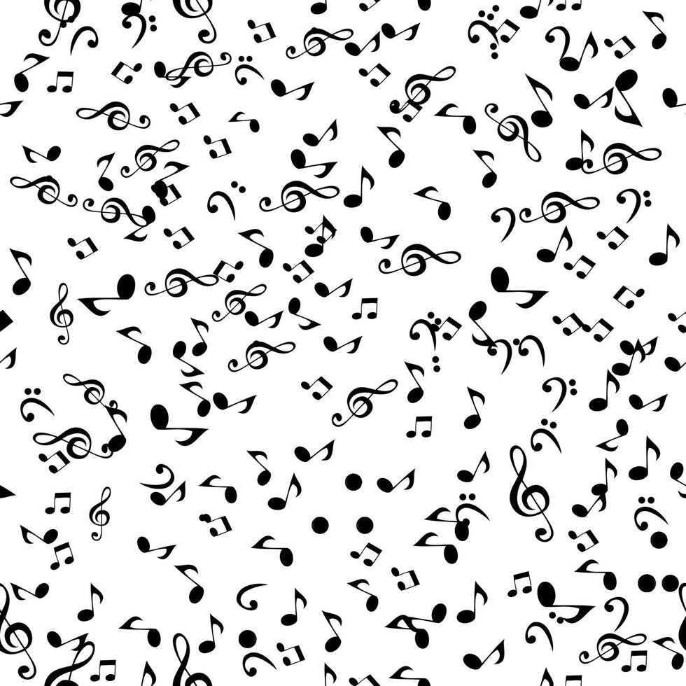 Abstract Music Background. Vector Illustration for your Design.