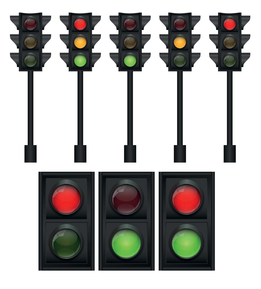 Traffic Light Vector Illustration