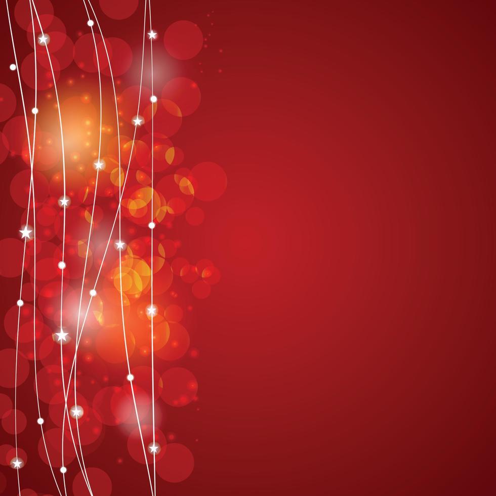 Abstract Christmas and New Year Background. Vector Illustration