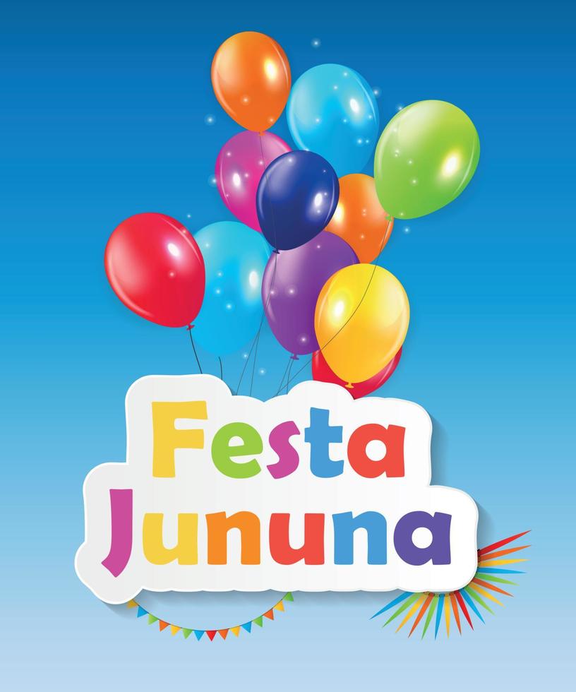 Festa Jinina Background Vector Illustration