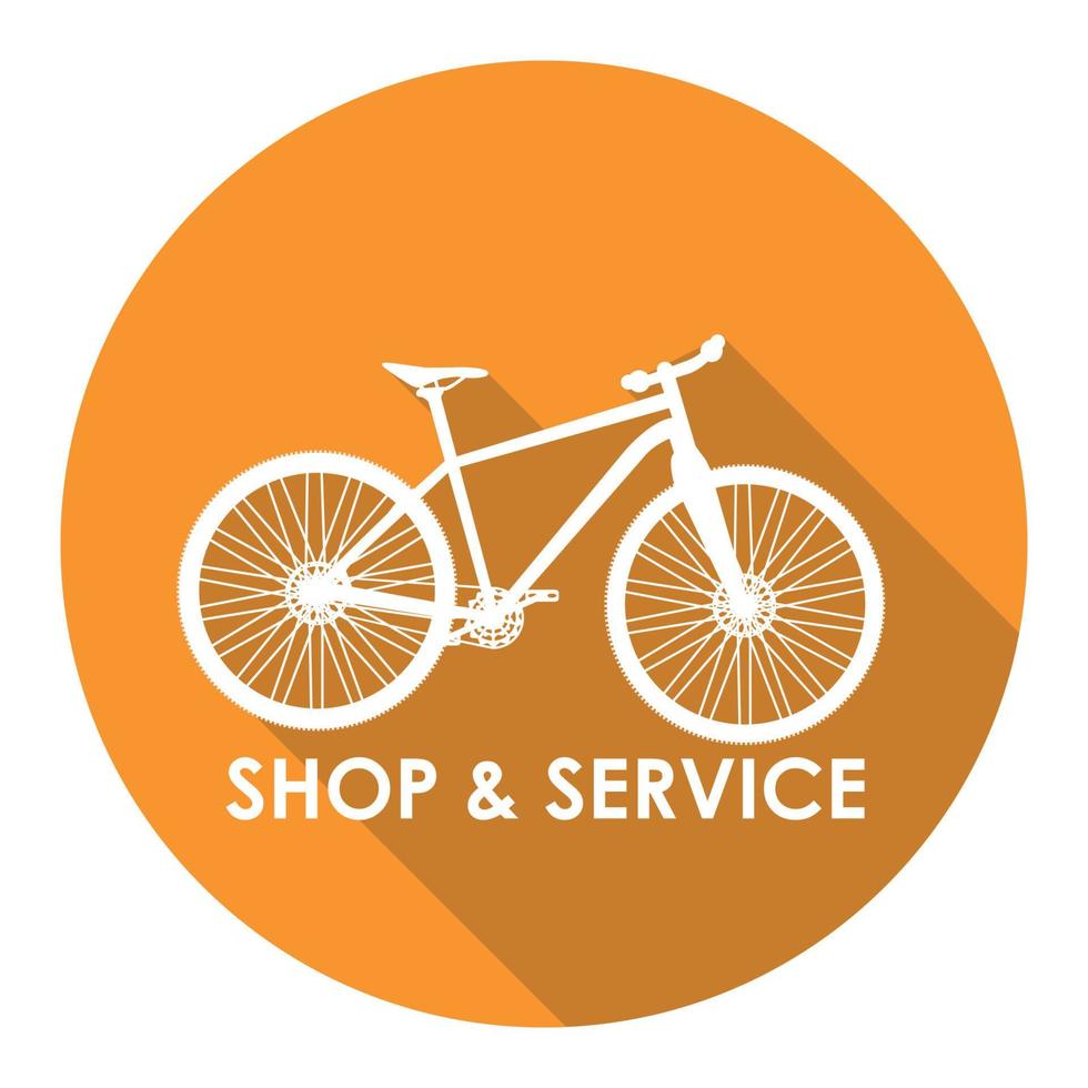 Retro Bicycle Background Vector Illustrator