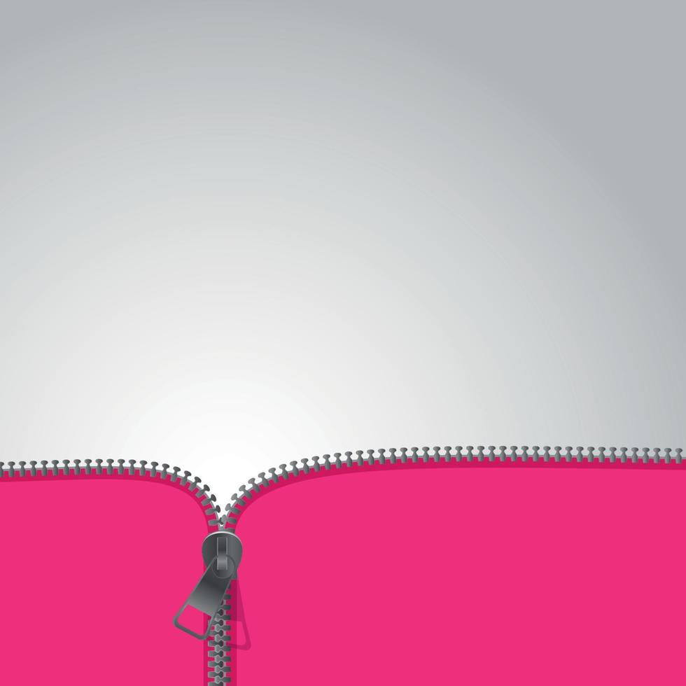 Abstract Background with Zipper Vector Illustration