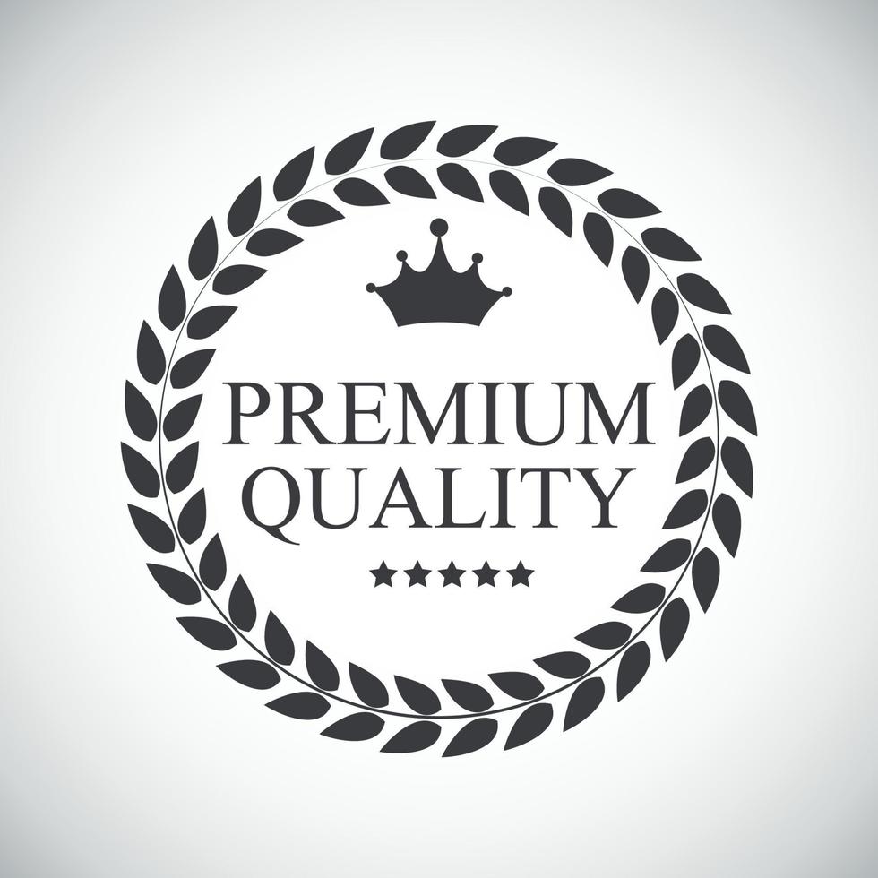 Premium Quality Label Vector Illustration