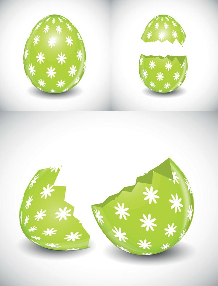 Beautiful Easter Egg Vector Illustration