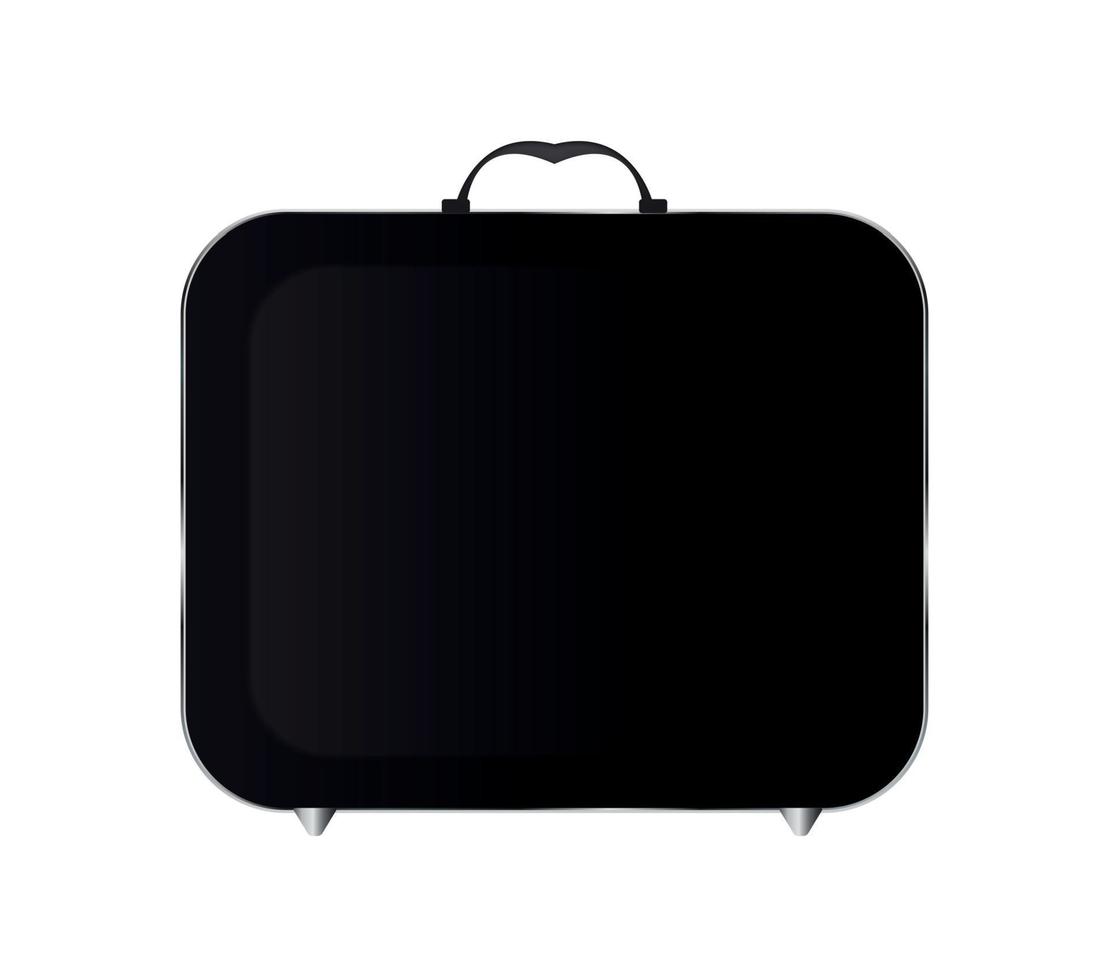 Black Bag Icon Vector Illustration