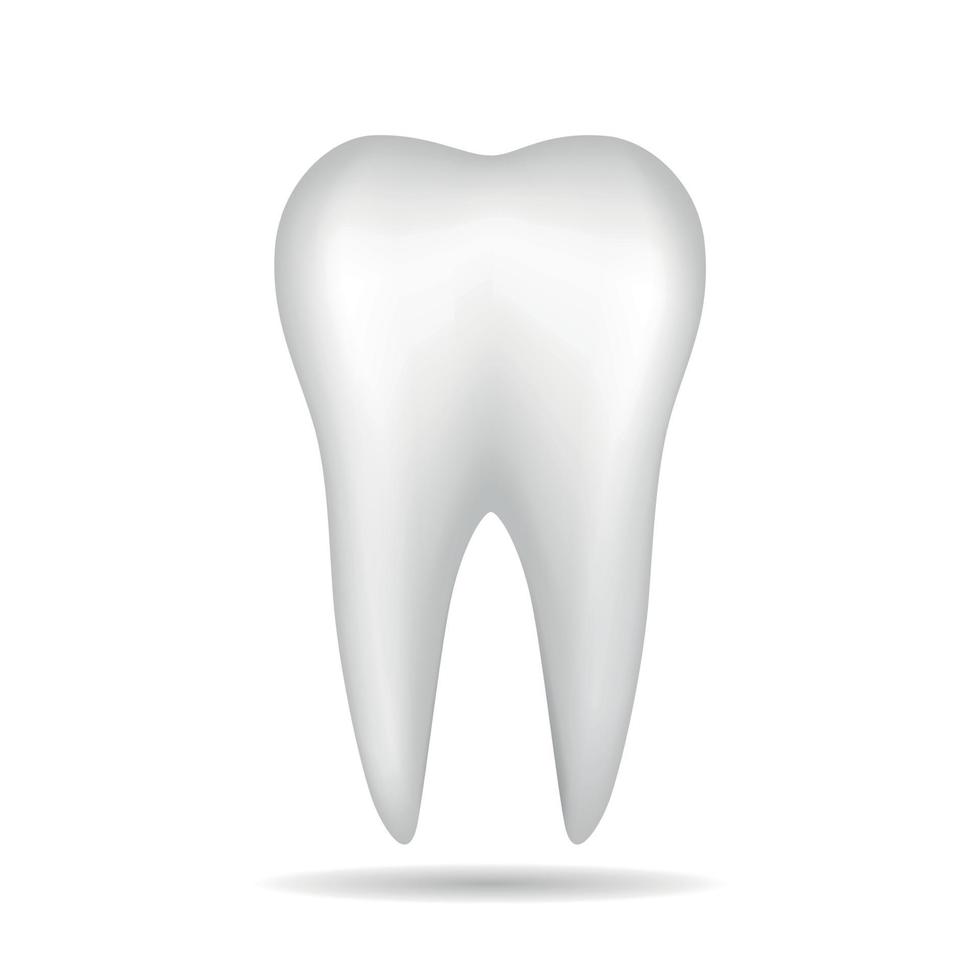 Ilustración de vector de símbolo de icono de diente