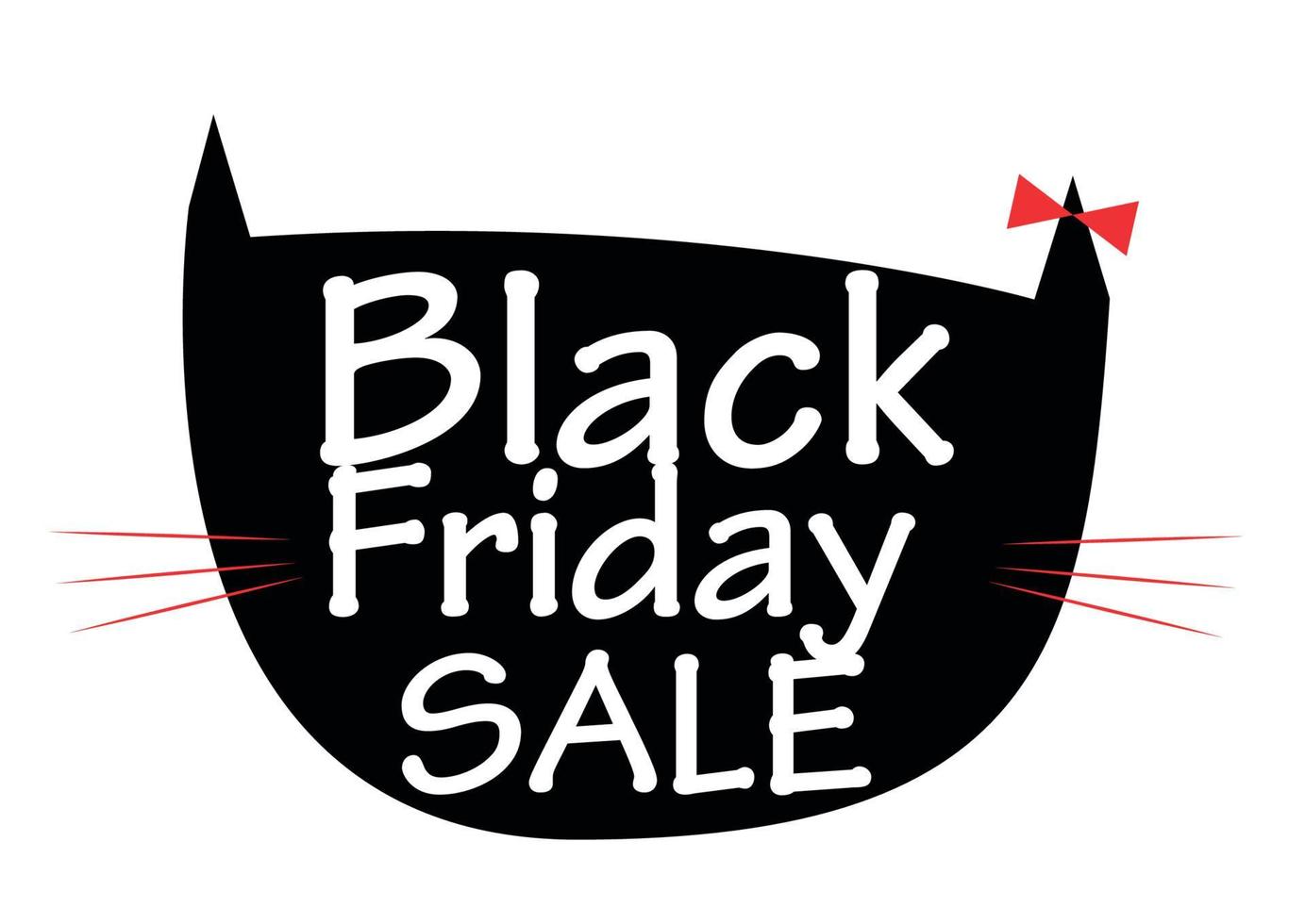 Black Friday Sale Background Vector Illustration
