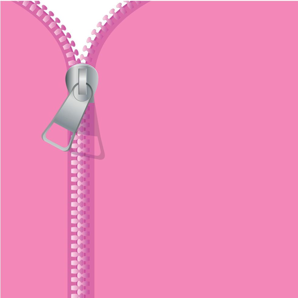 Abstract Background with Zipper Vector Illustration