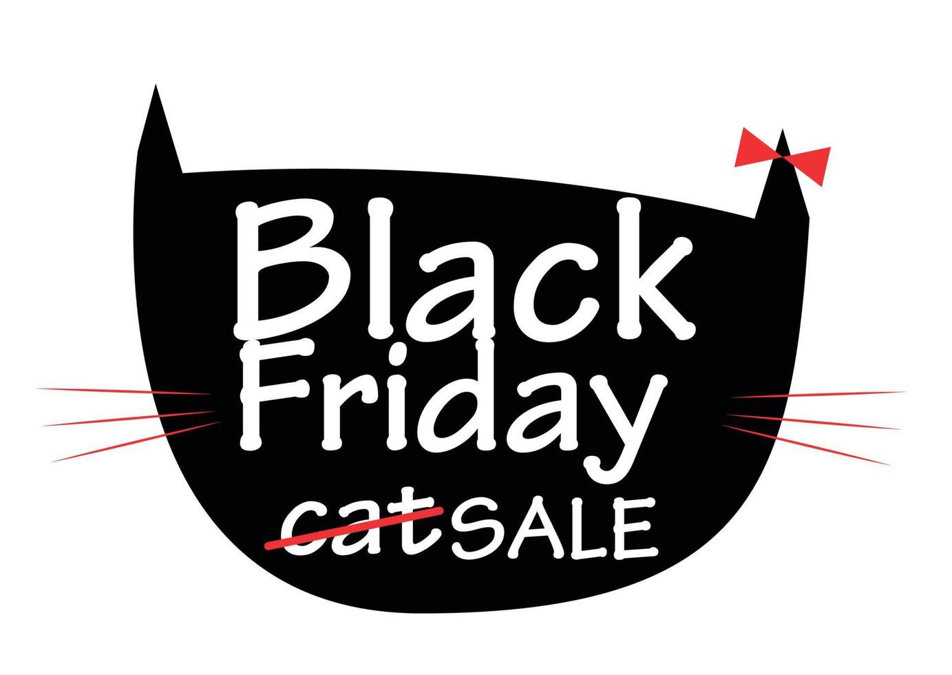 Black Friday Sale Background Vector Illustration