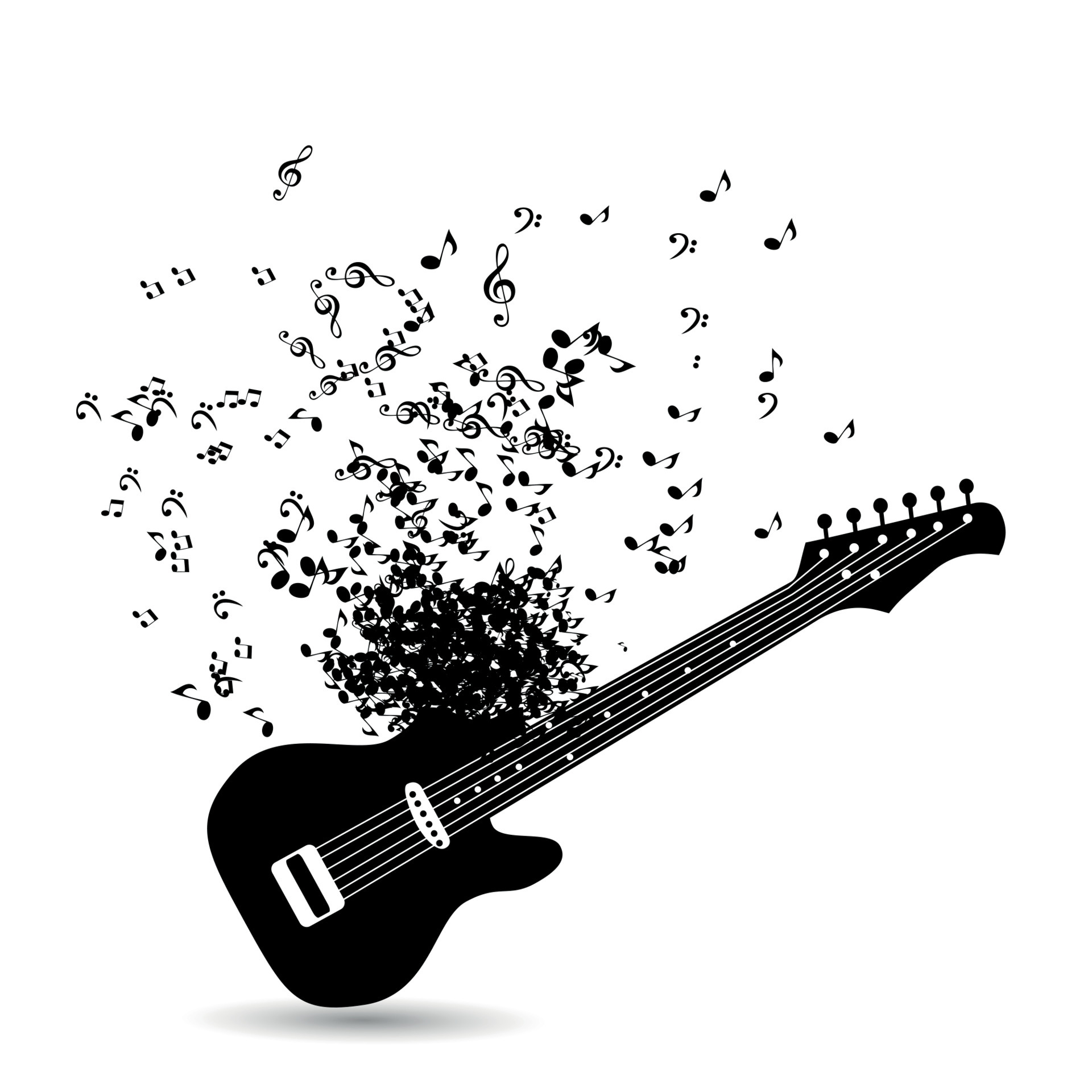 Abstract Music Background Vector Illustration for Your Design 4546799