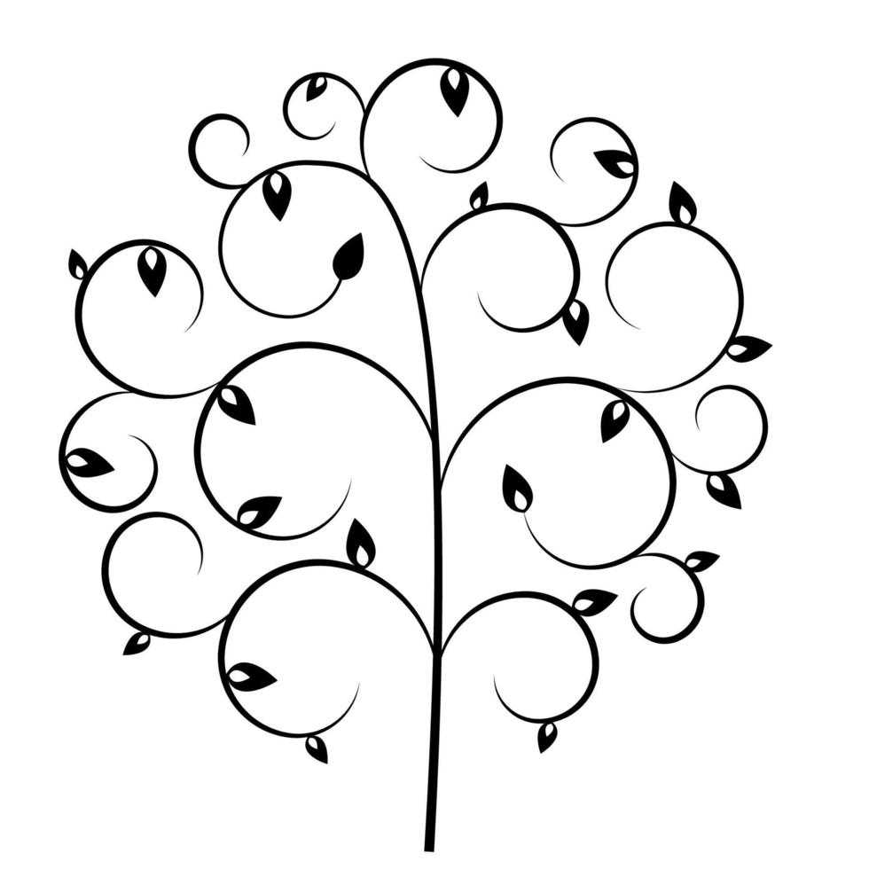 Beautuful Tree Vector Illustration