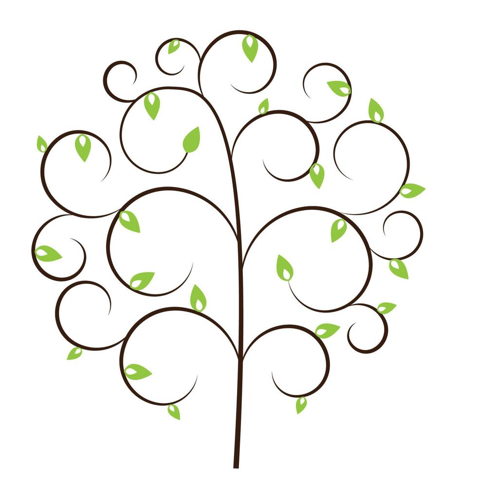 Beautuful Tree Vector Illustration