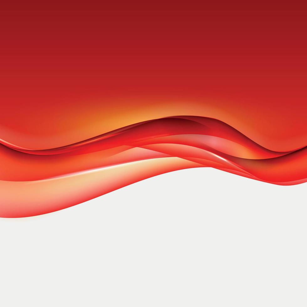 Abstract Colored Wave Background. Vector Illustration