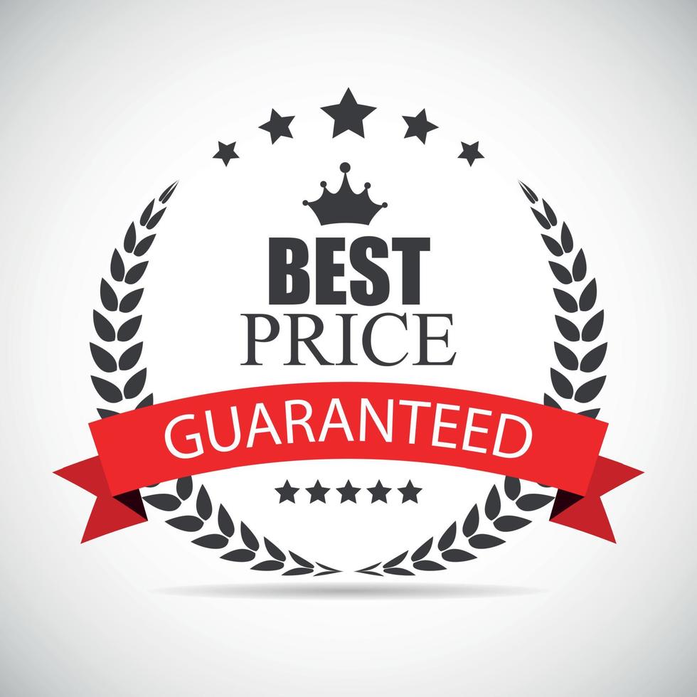 Best Price Label Illustration vector