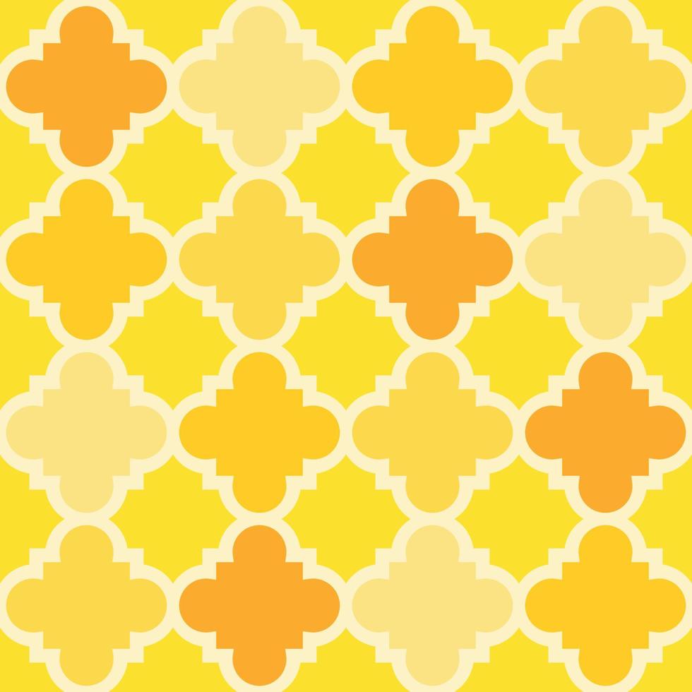 Abstract Moroccan texture. Can be used the printable outline, crafts, and other design. Seamless Pattern Background Template. Vector Illustration