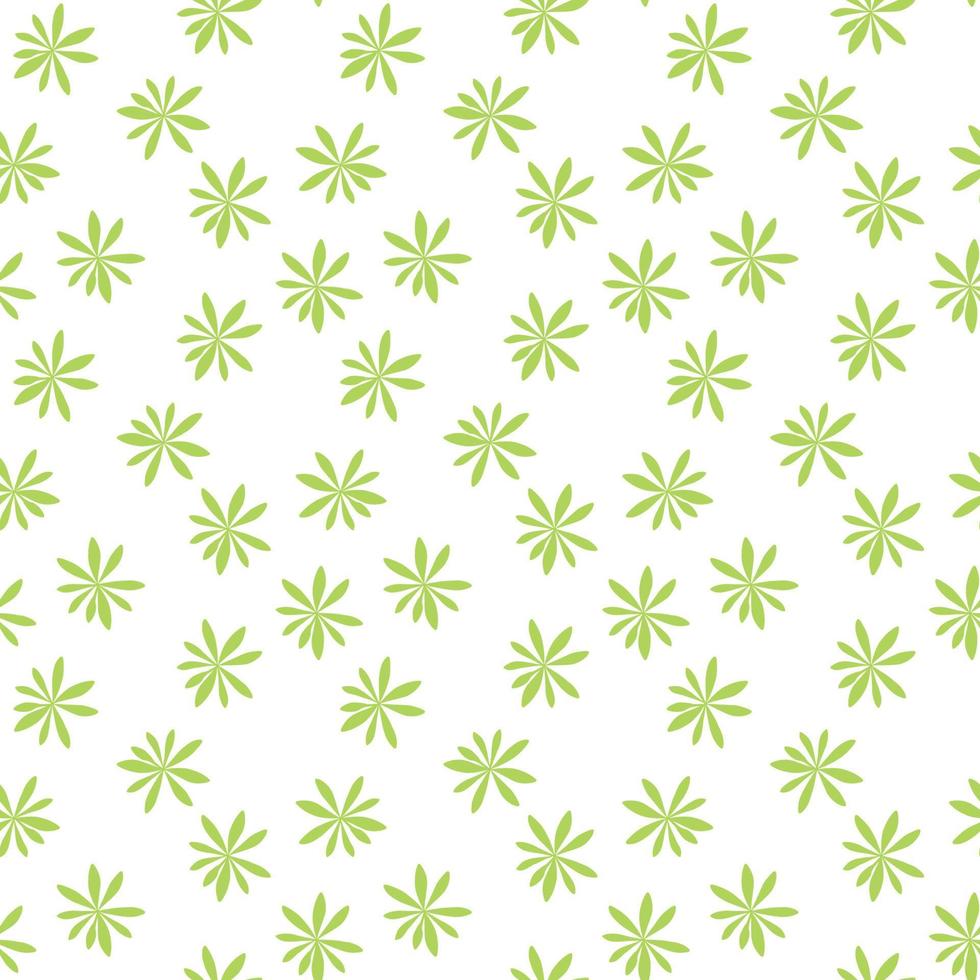 Silhouette of Palm Trees on White Background. Seamless pattern. Vector Illustration.