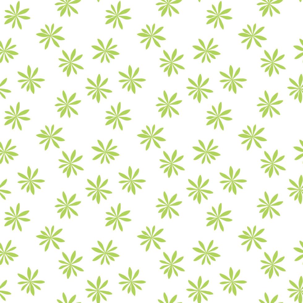 Silhouette of Palm Trees on White Background. Seamless pattern. Vector Illustration.