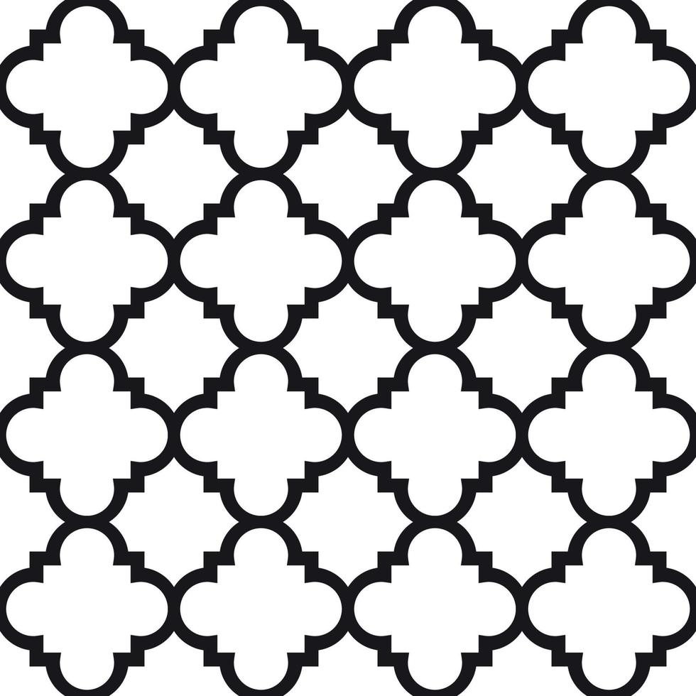 Abstract Moroccan texture. Can be used the printable outline, crafts, and other design. Seamless Pattern Background Template. Vector Illustration